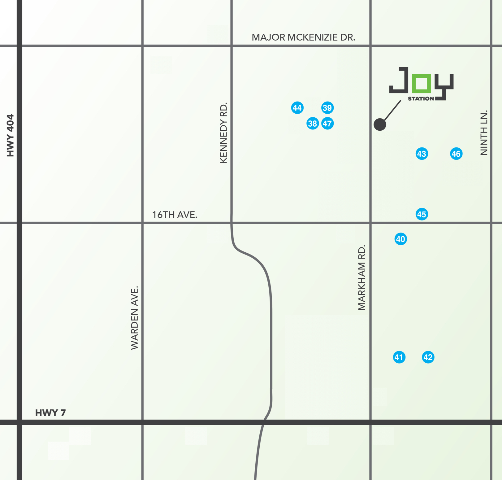 Joy Station Condos Neighbourhood MAP SCHOOLANDSERVICES__Liberty Development